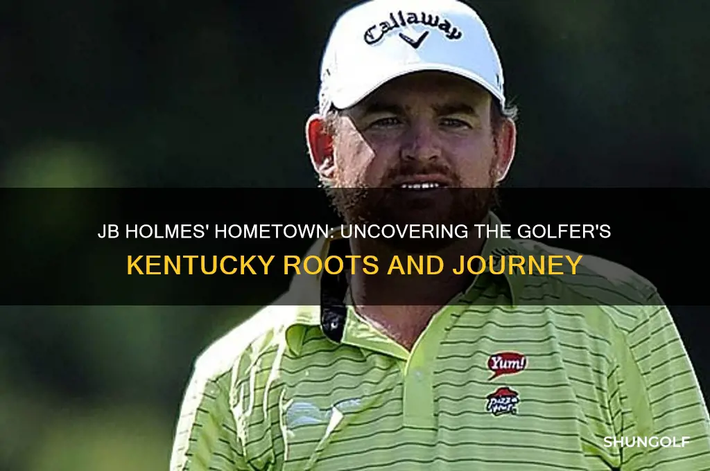 where is jb holmes the golfer from