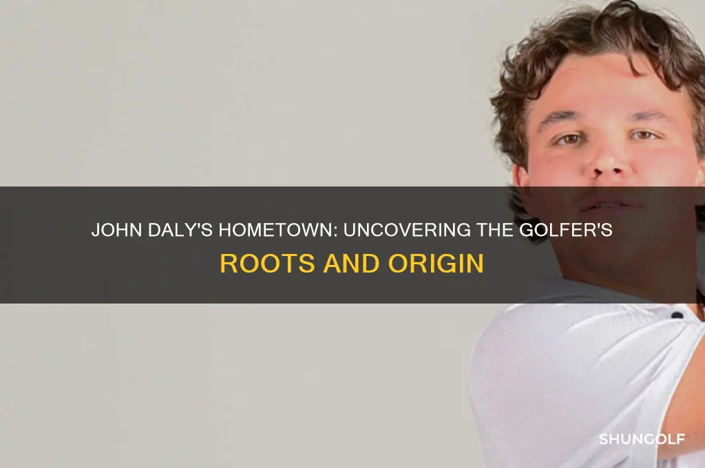 where is john daly the golfer from