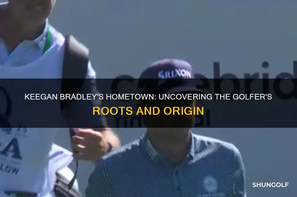 where is keegan bradley the golfer from