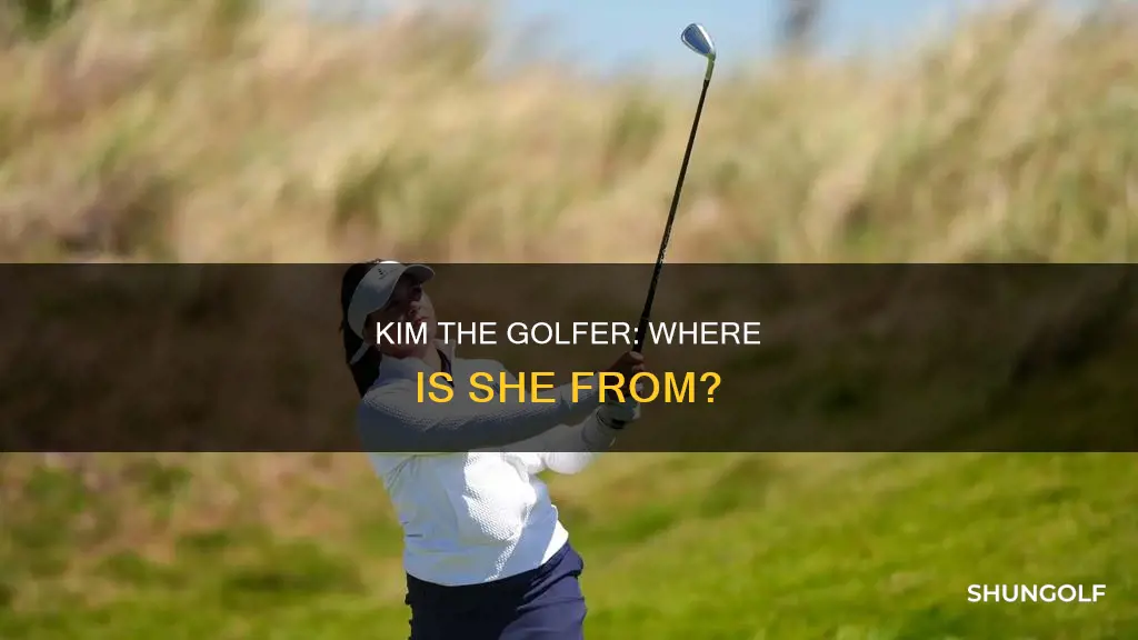 where is kim the golfer from