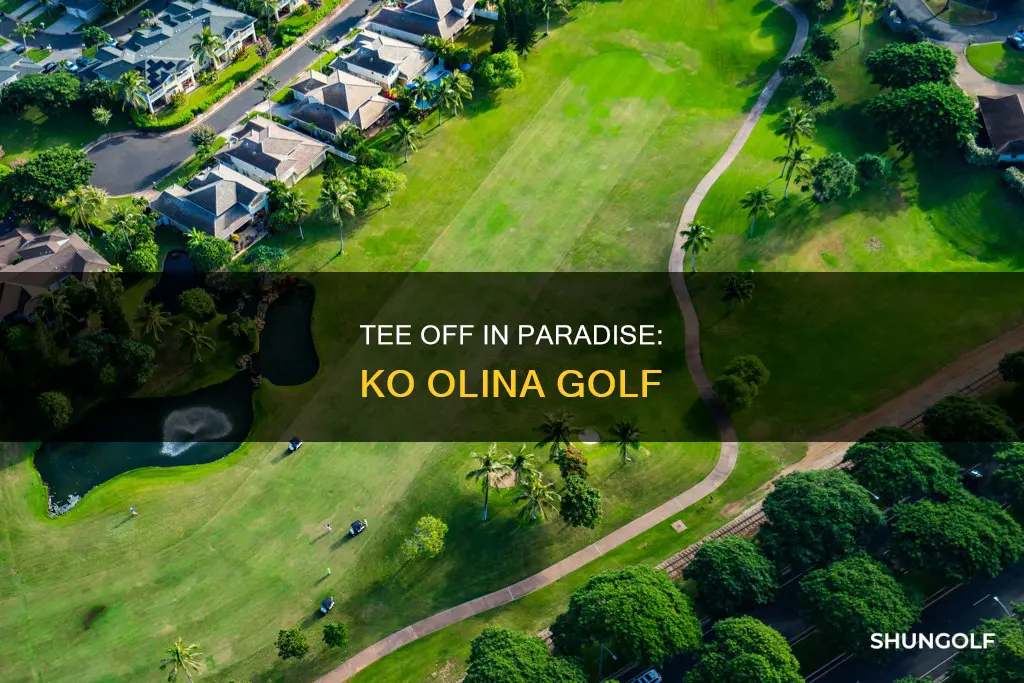 where is ko olina golf