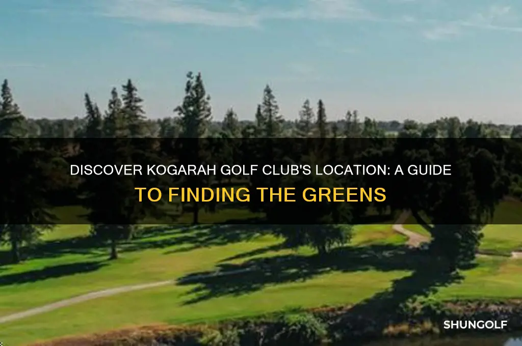 where is kogarah golf club