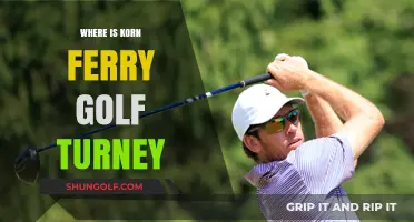 Korn Ferry Golf: Where and When?