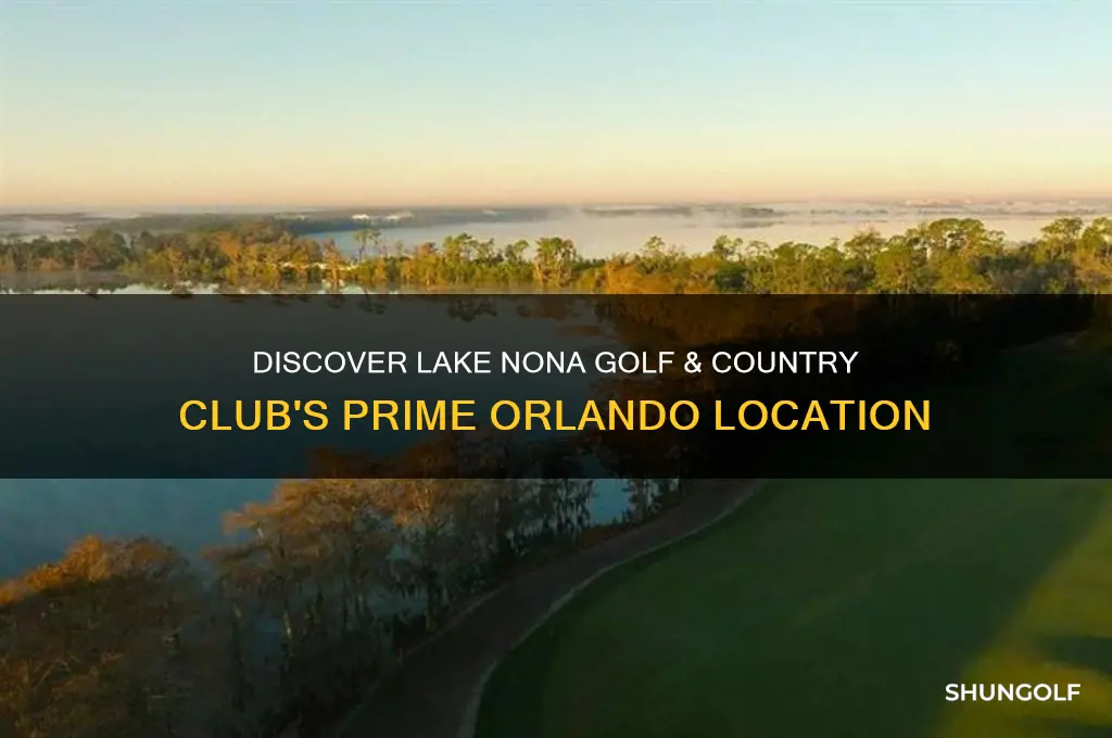 where is lake nona golf and country club
