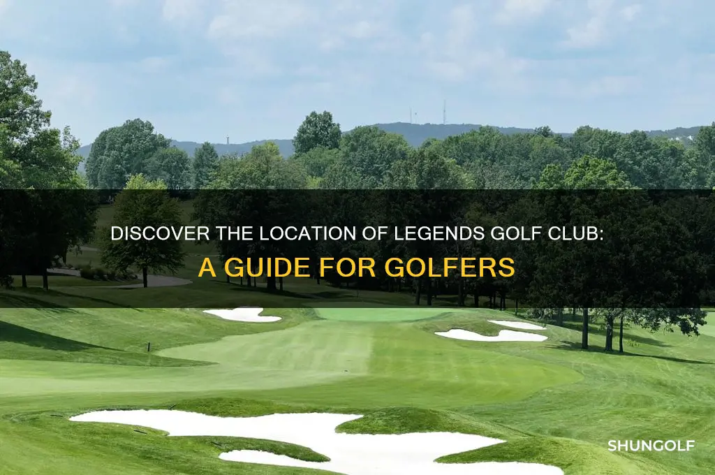 where is legends golf club