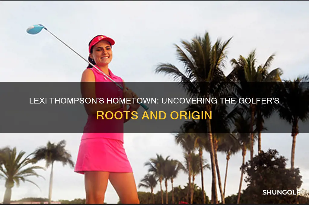 where is lexi thompson the golfer from