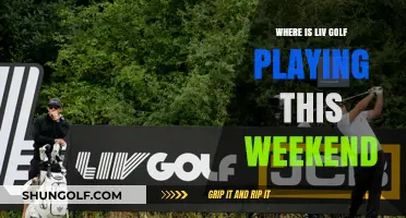 Liv Golf Weekend Schedule: Upcoming Tournament Location and Details