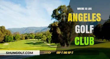 Discovering the Location of Los Angeles Golf Club: A Guide