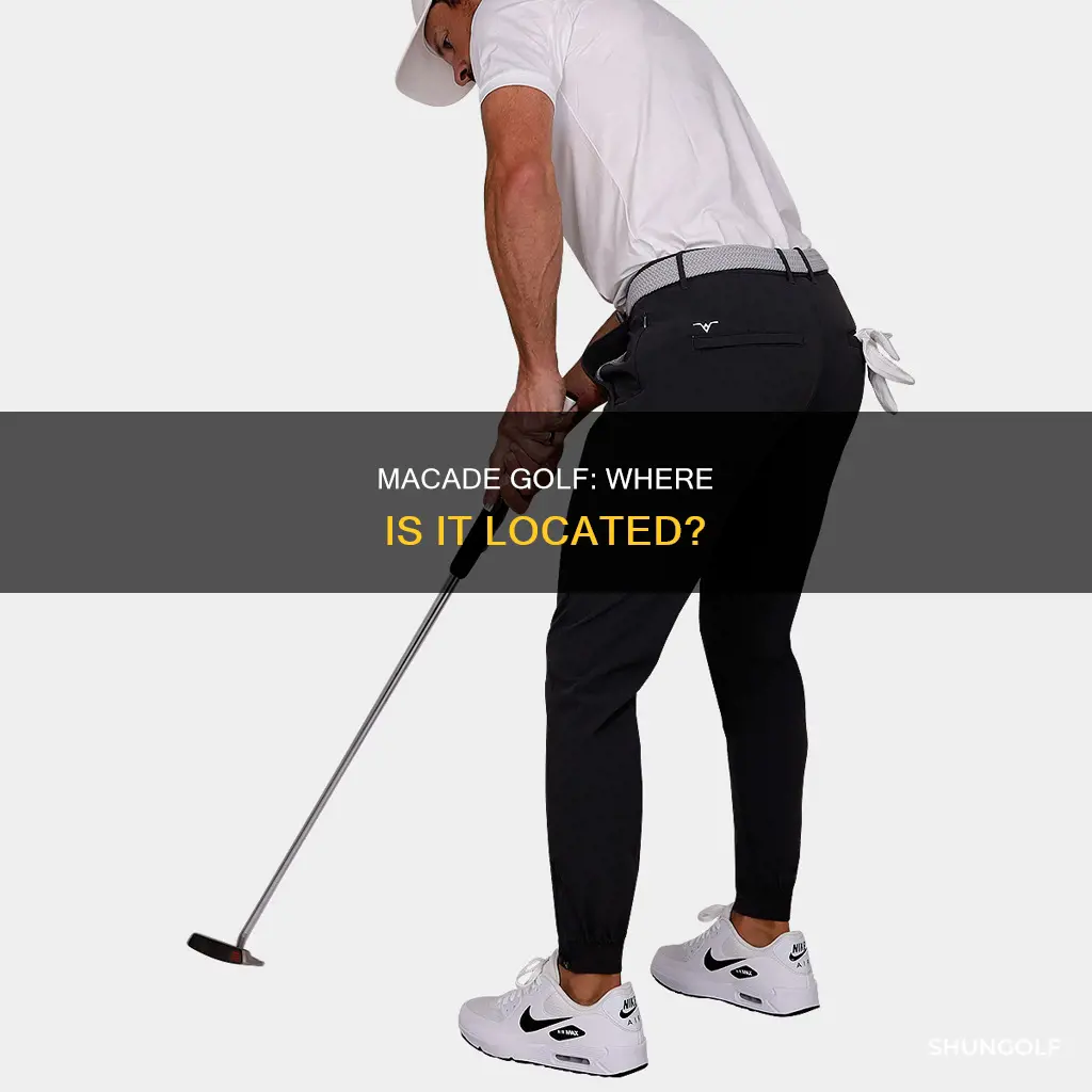 where is macade golf located