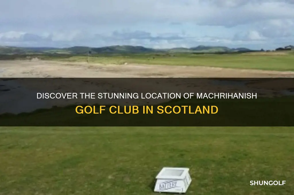 where is machrihanish golf club