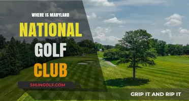 Discovering Maryland National Golf Club's Location and Surroundings