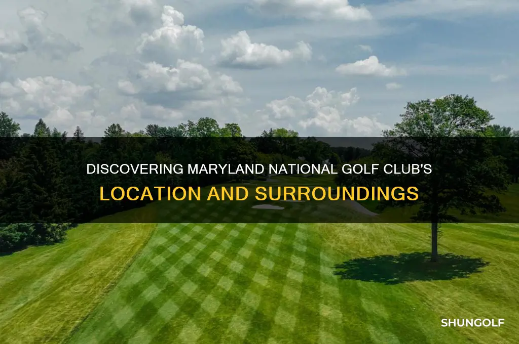 where is maryland national golf club