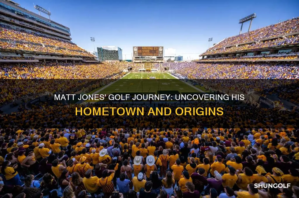 where is matt jones the golfer from