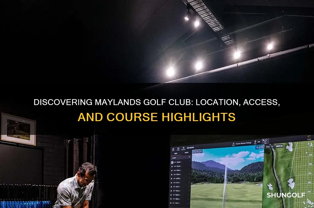 where is maylands golf club
