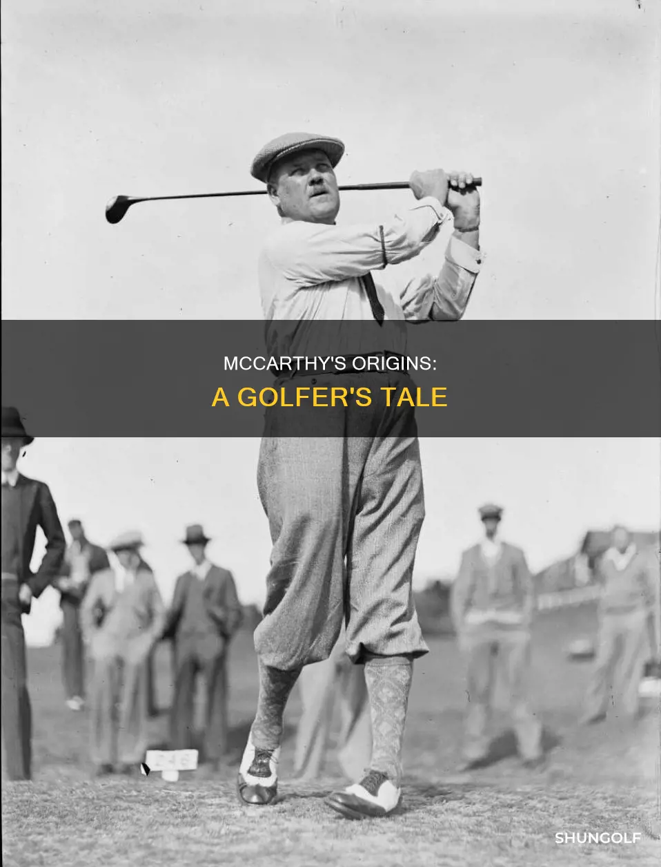 where is mccarthy the golfer from