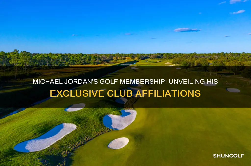 where is michael jordan a golf member