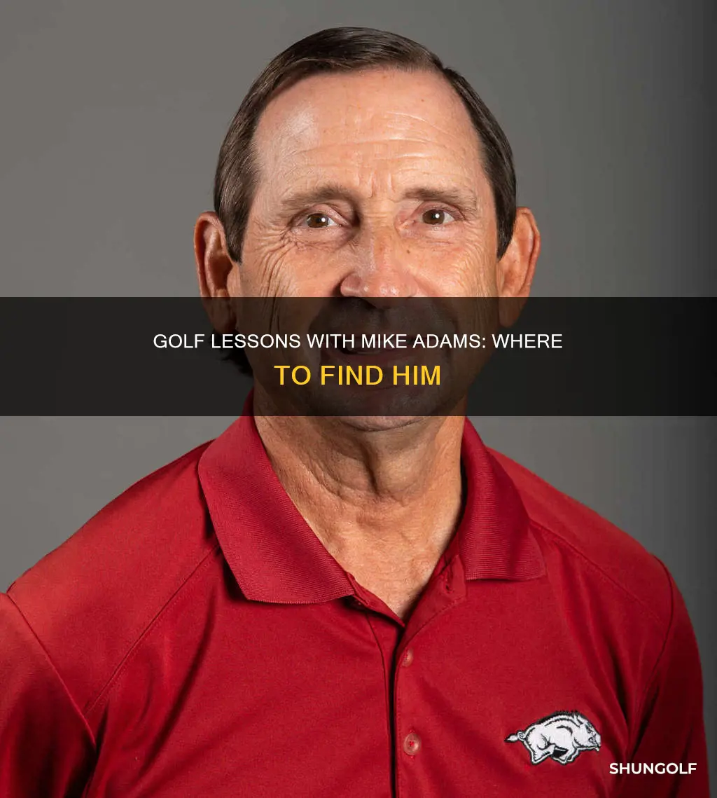 where is mike adams golf lessons
