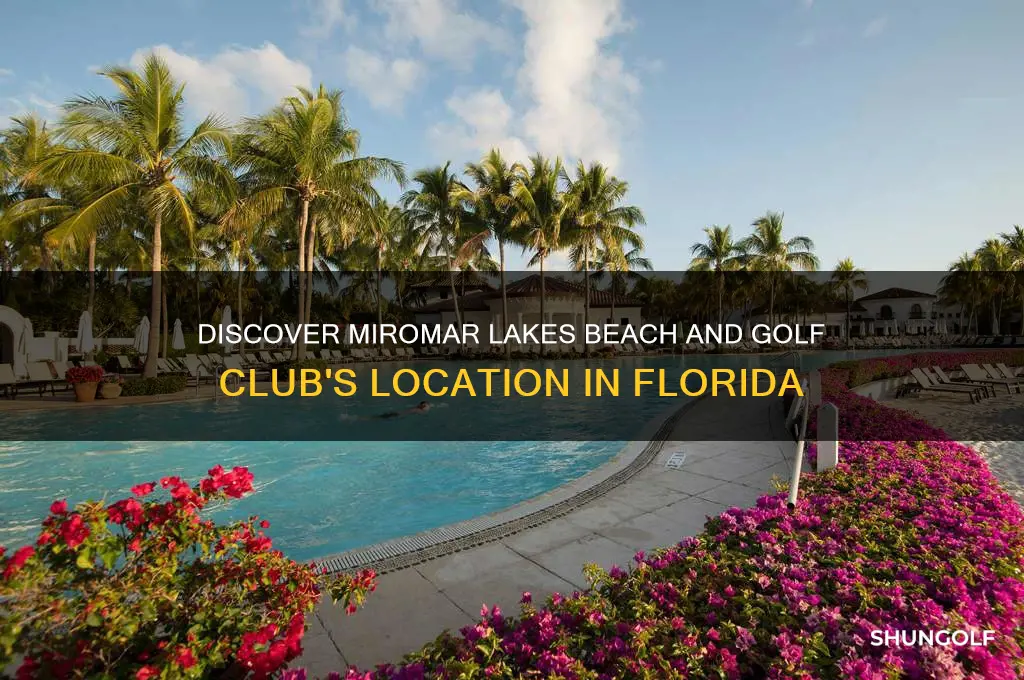 where is miromar lakes beach and golf club located