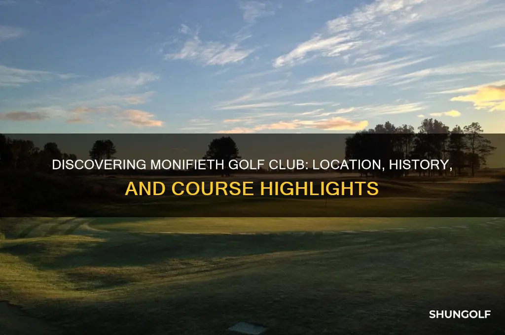 where is monifieth golf club