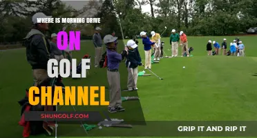 Exploring the Airwaves: Where to Catch Morning Drive on Golf Channel