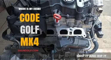 Finding Your MK4 Engine Code: A Golf Enthusiast's Guide
