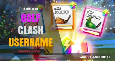 Golf Clash Username: Where to Find It