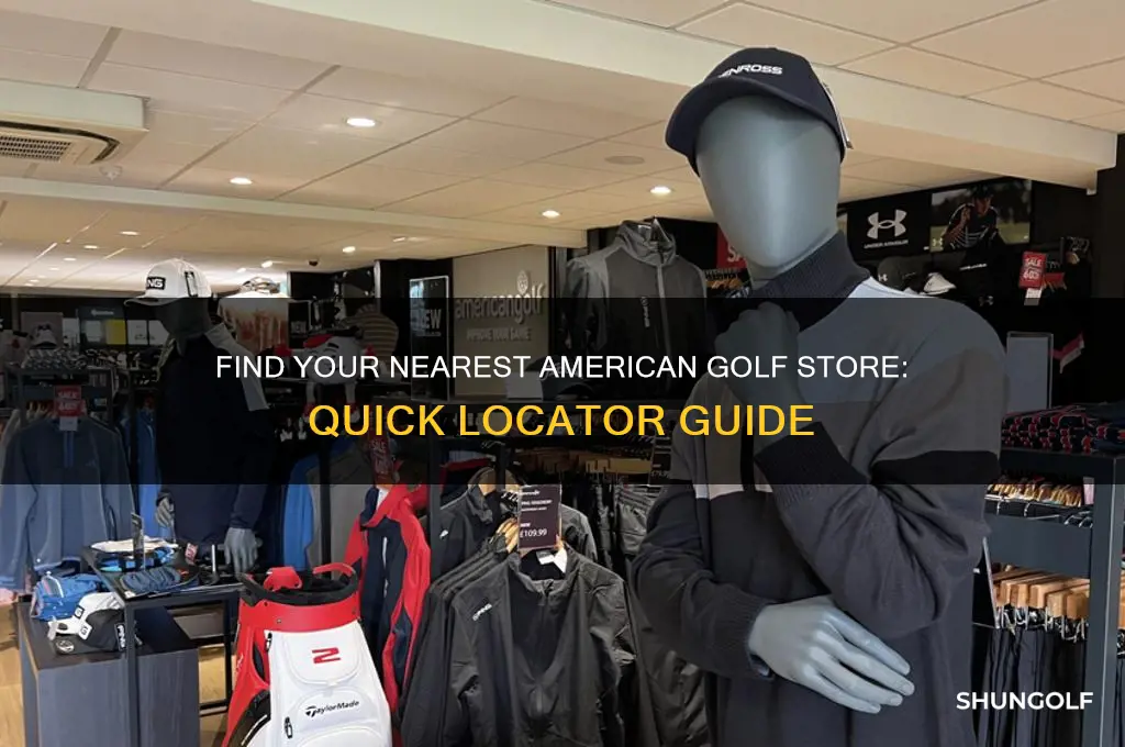 where is my nearest american golf store