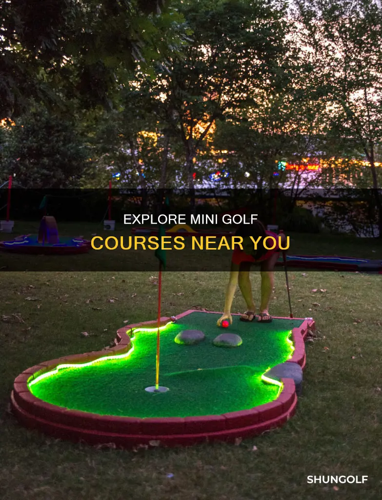 where is my nearest mini golf