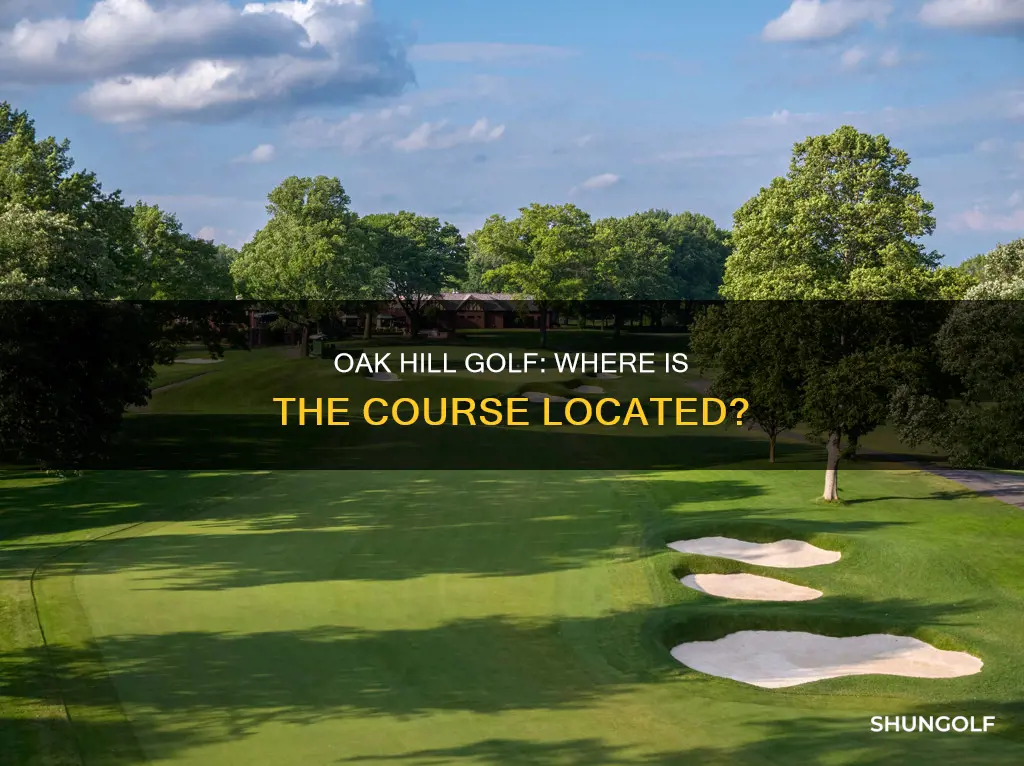 where is oak hill golf