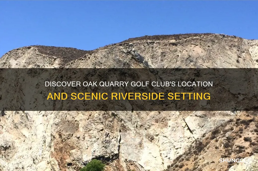 where is oak quarry golf club