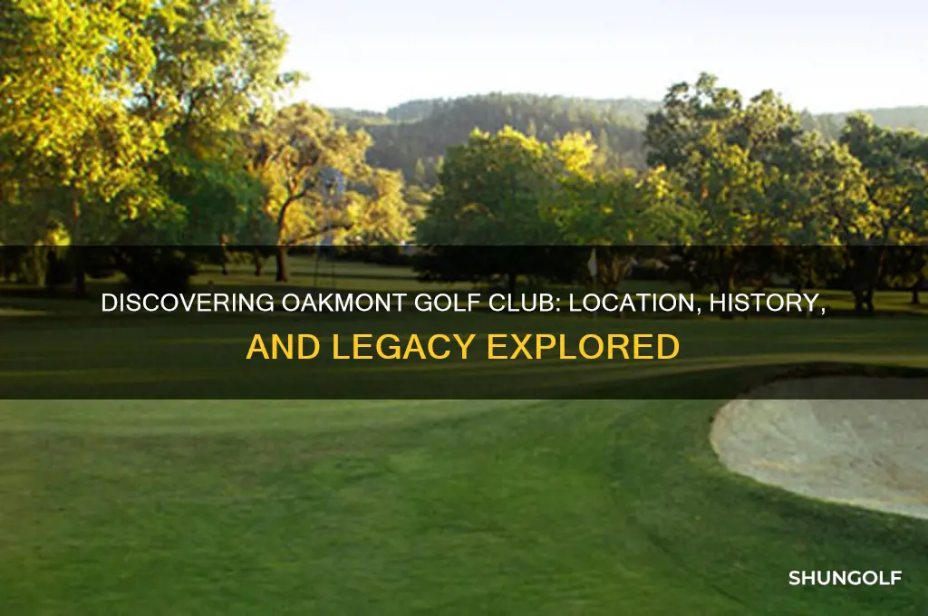 where is oakmont golf club