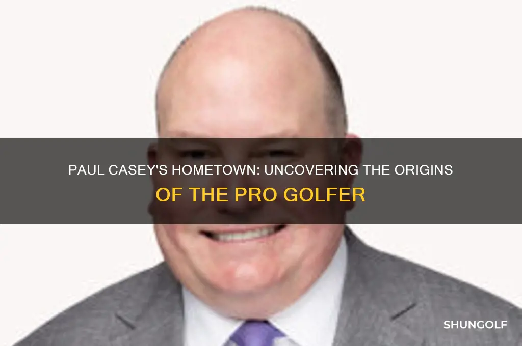 where is paul casey the golfer from