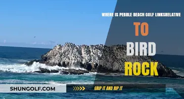 Pebble Beach Golf Links: Location Compared to Bird Rock Explained