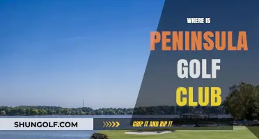 Discovering the Scenic Location of Peninsula Golf Club: A Guide