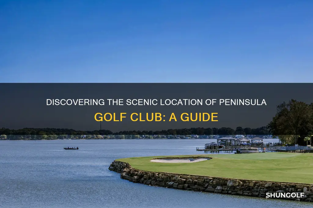 where is peninsula golf club