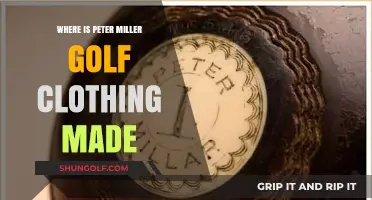 Where is Peter Miller Golf Clothing Made? Unveiling the Origins