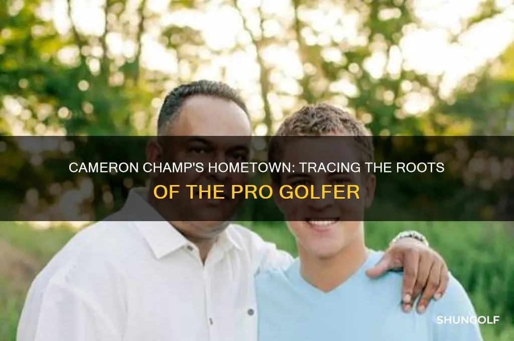 where is pro golfer cameron champ from