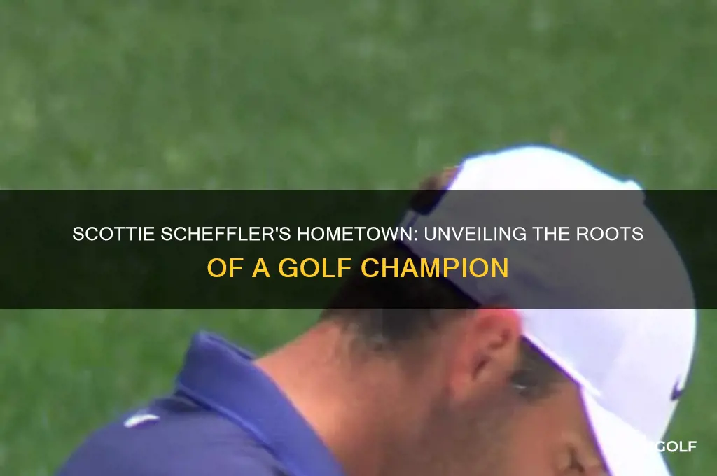 where is pro golfer scottie scheffler from