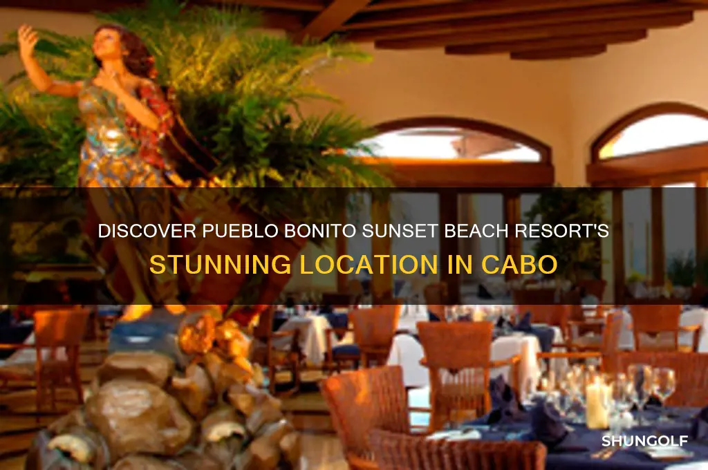 where is pueblo bonito sunset beach golf & spa resort