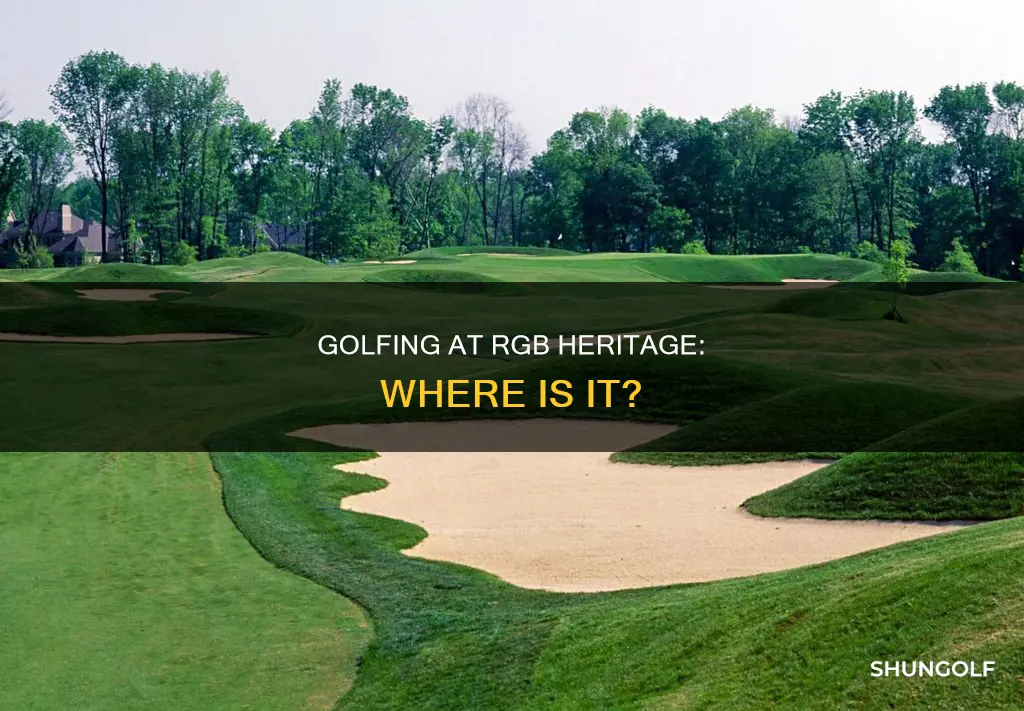 where is rgb heritage golf