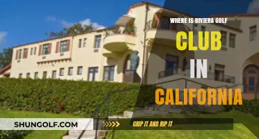 Discovering Riviera Golf Club's Location in California: A Guide