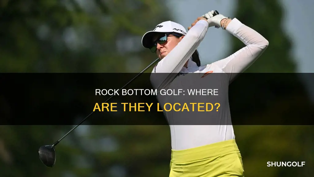 where is rock bottom golf located