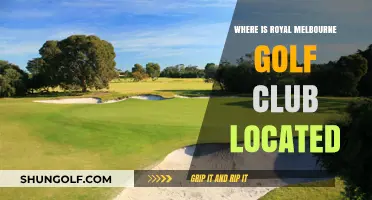 Discovering Royal Melbourne Golf Club's Location in Australia