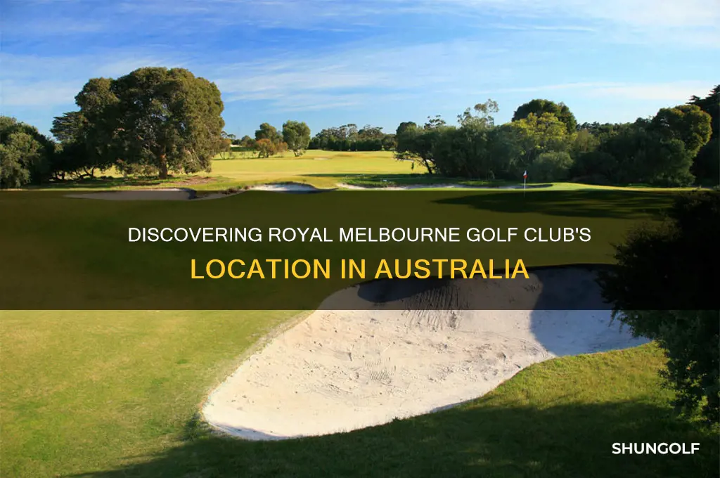 where is royal melbourne golf club located