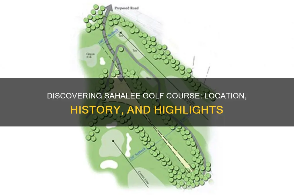where is sahalee golf course