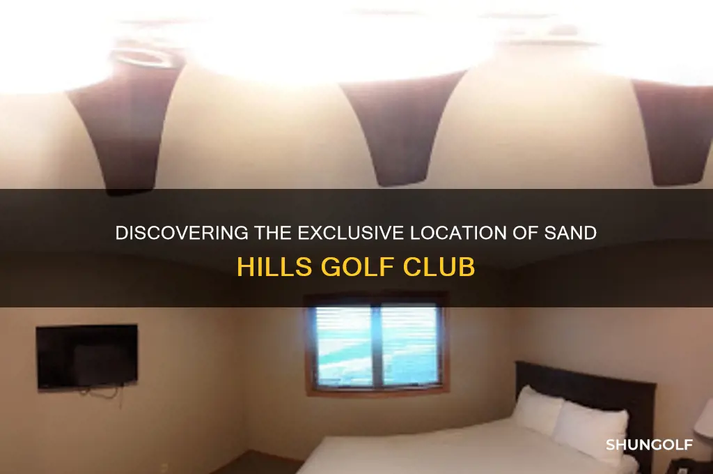 where is sand hills golf club