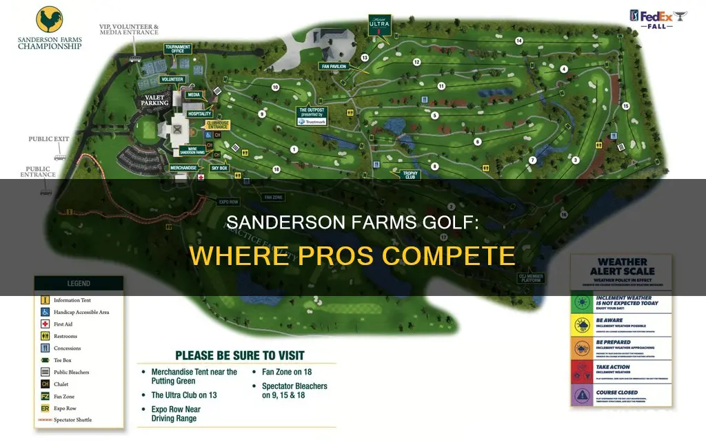 where is sanderson farms golf