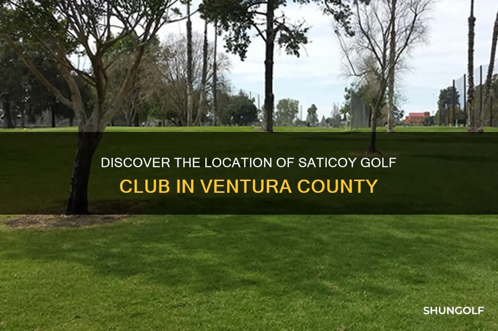 where is saticoy golf club