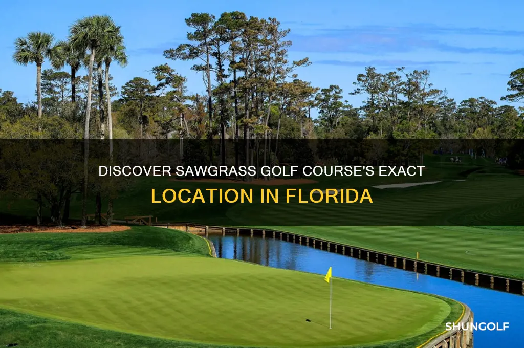 where is sawgrass golf course in florida