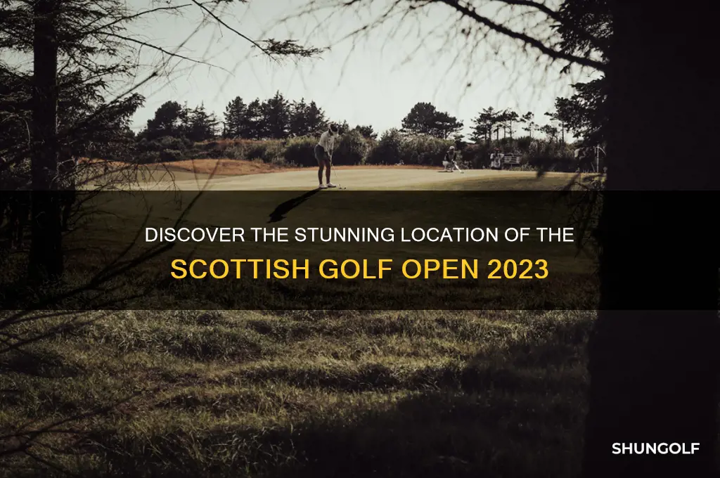 where is scottish golf open